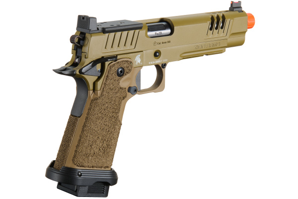 Zion Arms ZA11 MOD 1 Hi-Capa Full-Metal GBB Airsoft Pistol (Tan)