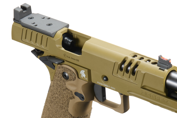 Zion Arms ZA11 MOD 1 Hi-Capa Full-Metal GBB Airsoft Pistol (Tan)