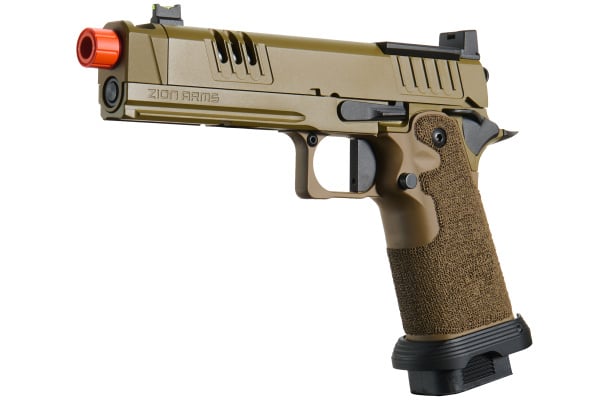 Zion Arms ZA11 MOD 2 Hi-Capa Full-Metal GBB Airsoft Pistol (Tan)