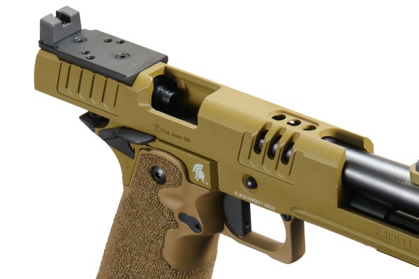 Zion Arms ZA11 MOD 2 Hi-Capa Full-Metal GBB Airsoft Pistol (Tan)