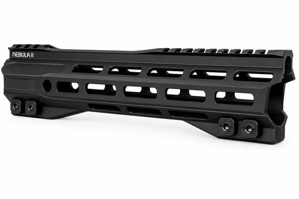 Zion Arms MK2 10" M-LOK Hand Guard for M4 AEG Airsoft Rifles (Black)