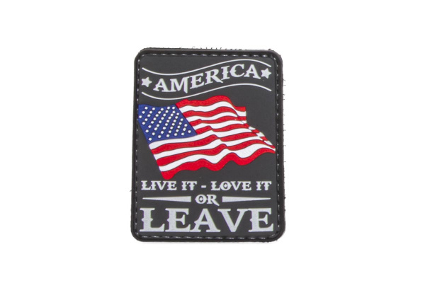 5ive Star Gear America Live It, Love It Morale PVC Patch