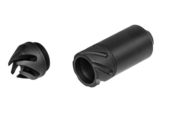 Atlas Custom Works Rad 5.56mm Spitfire Muzzle Brake Dummy CCW ( Black )