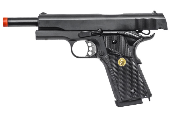 Double Bell Full Marking 1911 MEU GBB Airsoft Pistol ( Black )