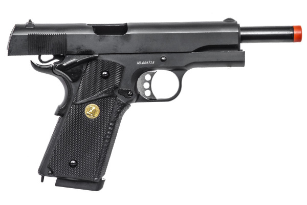 Double Bell Full Marking 1911 MEU GBB Airsoft Pistol ( Black )