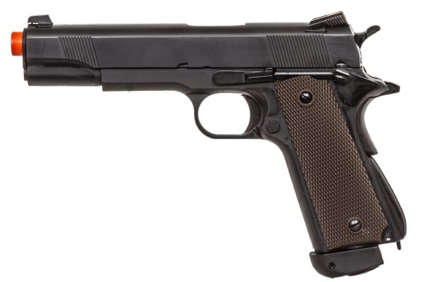 Double Bell M1911A1 CO2 Gas Blowback High Velocity Airsoft Pistol ( Black )