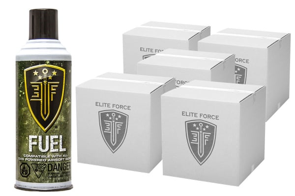 Elite Force Green Gas 5 Case ( 12 Cans Per Case : 60 Total )