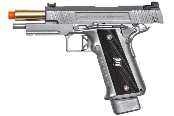 Salient Arms International 2011 DS 4.3 Training GBB Airsoft Pistol ( Silver )