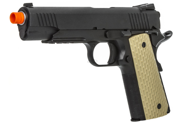 WE 5.1 1911 Night Warrior GBB Airsoft Pistol ( Black )