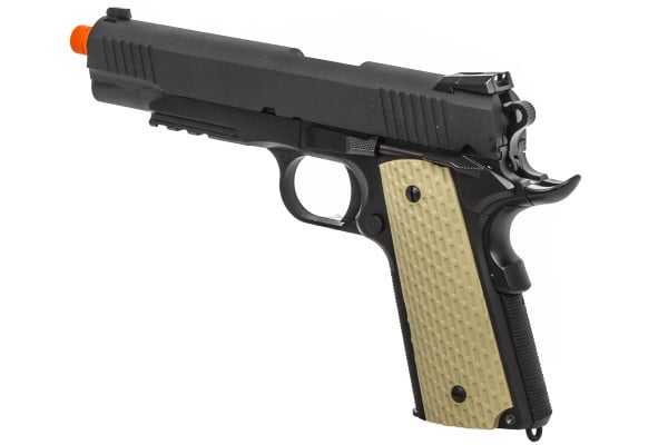 WE 5.1 1911 Night Warrior GBB Airsoft Pistol ( Black )