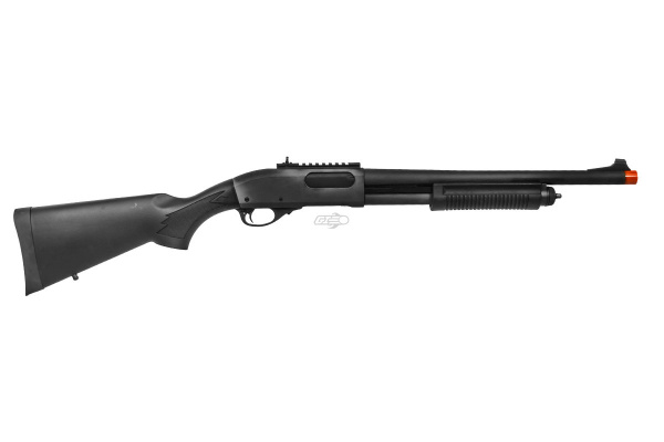 JG M870 Tri-Burst Gas Airsoft Shotgun ( Black )