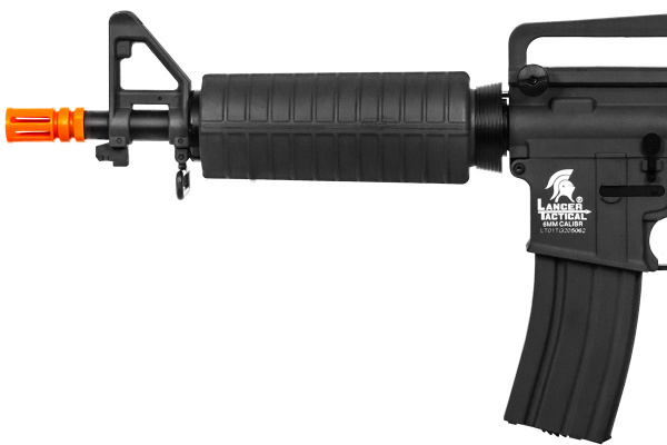 Lancer Tactical LT01B Gen 2 M4 M933 Commando Carbine AEG Airsoft Rifle ( Black )