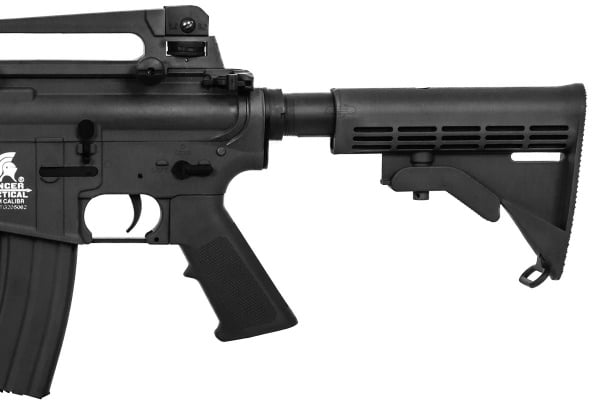 Lancer Tactical LT01B Gen 2 M4 M933 Commando Carbine AEG Airsoft Rifle ( Black )