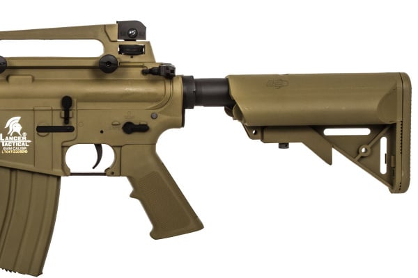 Lancer Tactical LT04T Gen 2 SOPMOD M4 RIS Carbine AEG Airsoft Rifle ( Tan )