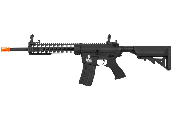 Lancer Tactical LT-12 Gen 2 Keymod M4 Carbine AEG Airsoft Rifle Low FPS ( Black )