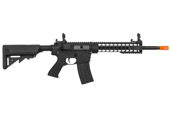 Lancer Tactical LT-12 Gen 2 Keymod M4 Carbine AEG Airsoft Rifle Low FPS ( Black )