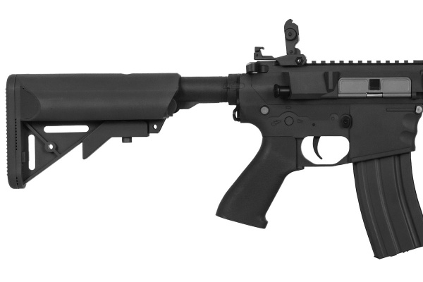 Lancer Tactical LT-12 Gen 2 Keymod M4 Carbine AEG Airsoft Rifle Low FPS ( Black )