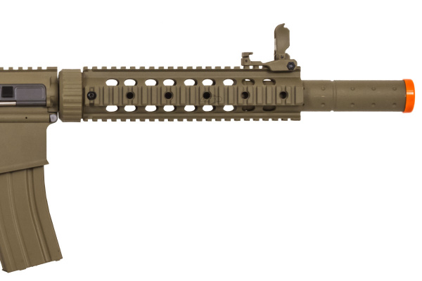 Lancer Tactical LT-15CT-G2 Gen 2 M4 Carbine AEG Airsoft Rifle ( Tan )