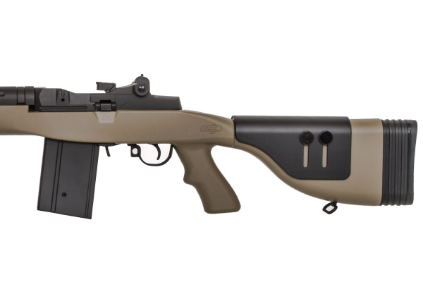 Lancer Tactical CM032D M14 AEG Airsoft Rifle ( Tan )
