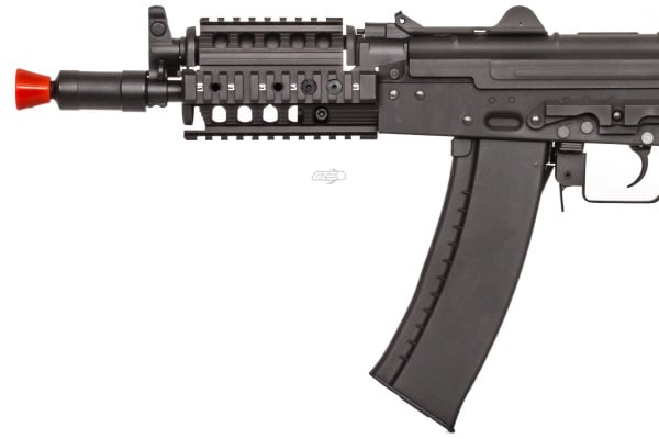 Lancer Tactical CM040H AKS74UN Tactical Crane Stock Carbine AEG Airsoft Rifle ( Black )