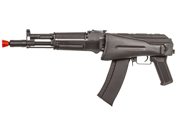 Lancer Tactical CM047D AK105 Carbine AEG Airsoft Rifle ( Black )