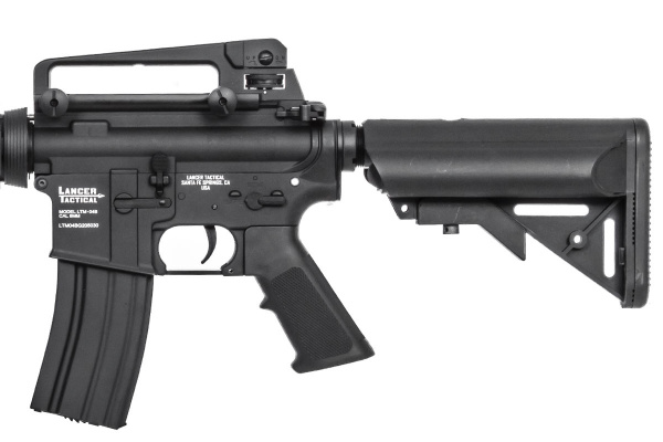 Lancer Tactical LT-04 Gen2 M4 Full Metal AEG Airsoft Rifle ( Black )