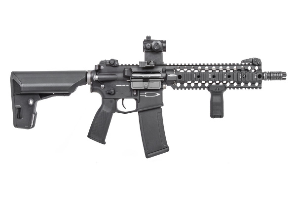 PTS Centurion Arms CM4 C4-10 AEG Airsoft Rifle ( Black )
