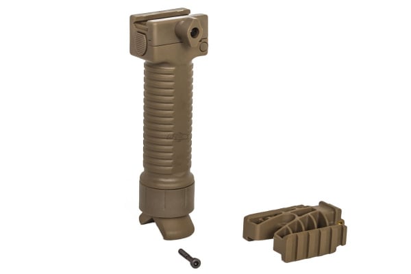 Sentinel Gears Tactical Bipod w/ Dual Grip ( Tan )