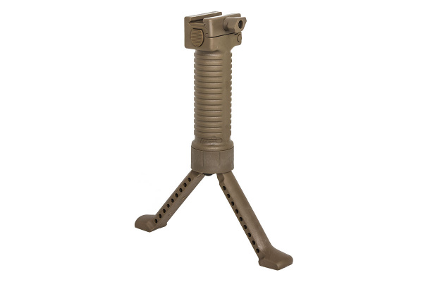 Sentinel Gears Tactical Bipod w/ Dual Grip ( Tan )