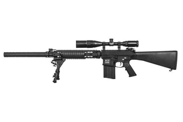 Classic Army M110 CA-25 AEG Sniper Airsoft Rifle ( Black )