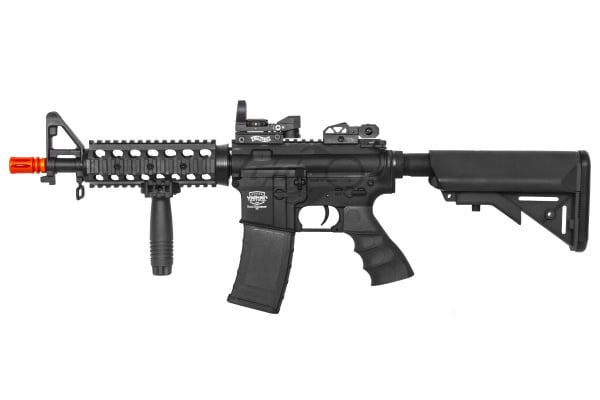 Valken Battle Machine CQB M4 Carbine AEG Airsoft Rifle ( Black )