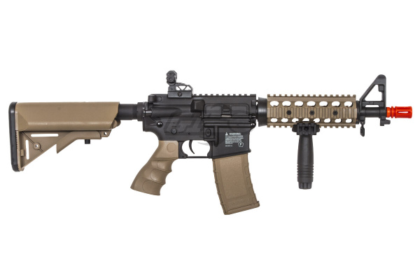 Valken Battle Machine CQB M4 Carbine AEG Airsoft Rifle ( Tan / Black )