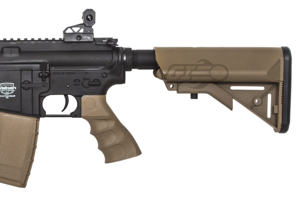 Valken Battle Machine CQB M4 Carbine AEG Airsoft Rifle ( Tan / Black )