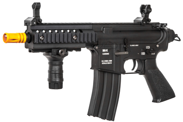 Classic Army M4 RIS AEG Airsoft Rifle Pistol ( Black )