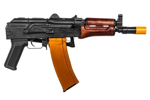 Classic Army AK74U Carbine AEG Airsoft Rifle ( Black / Wood )