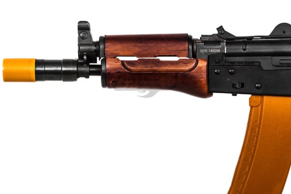 Classic Army AK74U Carbine AEG Airsoft Rifle ( Black / Wood )