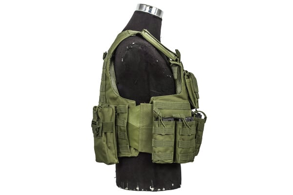 Defcon 900 Denier Complete CFR Plate Carrier ( OD Green )