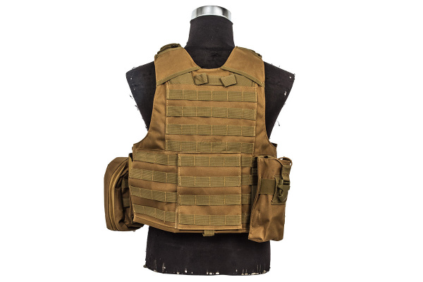 Defcon 900 Denier Complete CFR Plate Carrier ( Coyote Brown )