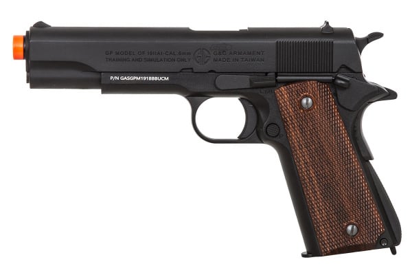 G&G GPM1911 CQB Gas Airsoft Pistol w/ BB Loader & Pistol Case ( Black )