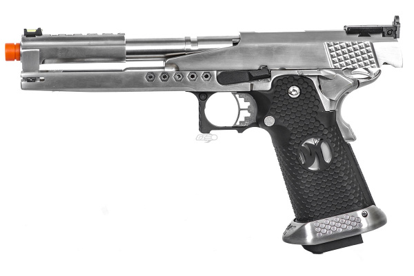 AW Custom AW-HX2201 Gold Standard IPSC GBB Airsoft Pistol ( Silver )