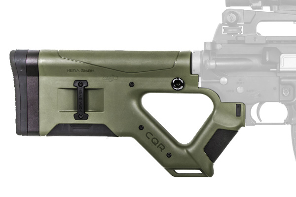 Hera Arms CQR AR15 / M4 Featureless Stock ( OD Green )