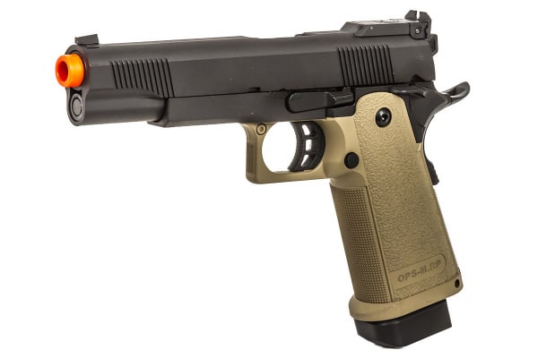 JAG Arms 5.1 GM5 Gas Blow Back Airsoft Pistol ( Black / Tan )
