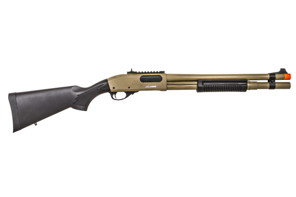 JAG Arms Scattergun HDS Gas Airsoft Shotgun ( Tan )