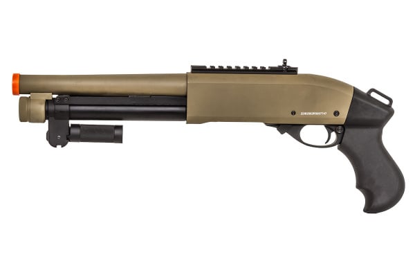 JAG Arms Super Gas Scattergun CQB Gas Airsoft Shotgun ( Tan )