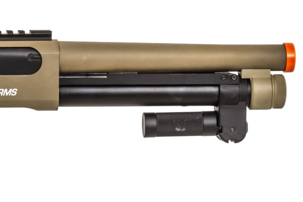 JAG Arms Super Gas Scattergun CQB Gas Airsoft Shotgun ( Tan )