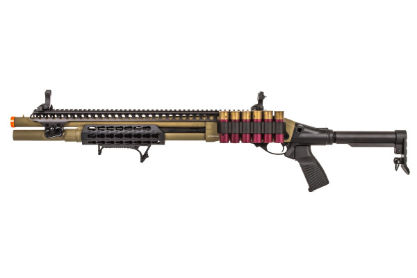 JAG Arms SPX Scattergun Gas Airsoft Shotgun ( Tan )