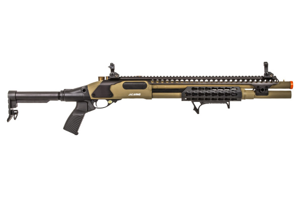 JAG Arms SPX Scattergun Gas Airsoft Shotgun ( Tan )