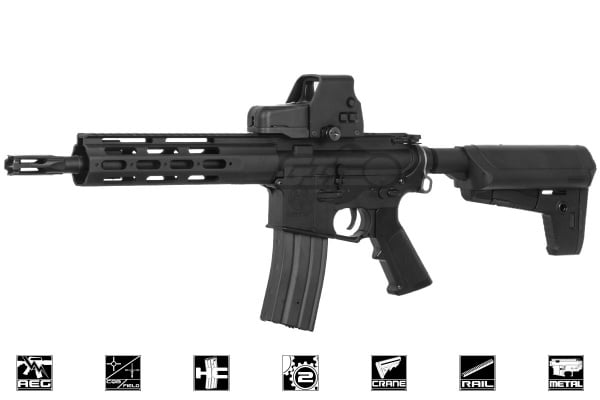 Krytac Alpha CRB M4 AEG Airsoft Rifle ( Black )