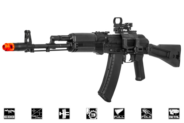 KWA AKR-74M Carbine Recoil AEG Airsoft Rifle ( Black ) KWA AKR-74M Carbine Recoil AEG Airsoft Rifle ( Black )