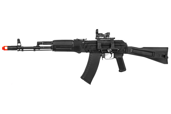 KWA AKR-74M Carbine Recoil AEG Airsoft Rifle ( Black ) KWA AKR-74M Carbine Recoil AEG Airsoft Rifle ( Black )